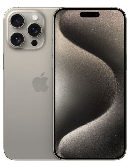 Apple iPhone 15 Pro Max (8GB/256GB) Natural Titanium Generalüberholter Zustand B