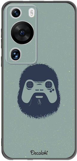 Game Face On Back Cover Σιλικόνης Πολύχρωμο (Huawei P60 Pro)