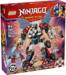 LEGO Ninjago Zane's Ultra Combiner Mech for Ages 9+ 1187 Pieces