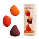 Jessup Beauty Professional Set with Makeup Sponges for Powder 3pcs