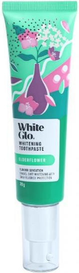 White Glo Elderflower Pastă de dinți pentru Albire 70gr