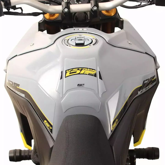 Gpk Σετ 3d Προστατευτικά Ρεζερβουάρ Suzuki V-strom 800 De 2023-2025 Γκρι