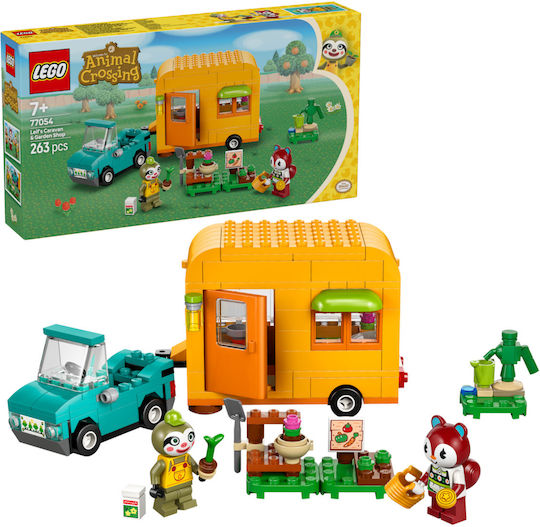 LEGO Animal Crossing Animal Crossing Leif's Caravan & Garden Shop for 7+ Years 263 Pieces