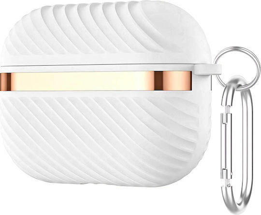 Leewello LW-348 Калъф в Бял цвят за Apple AirPods 3