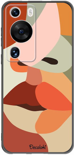 Natural Afro Kiss Back Cover Σιλικόνης Πολύχρωμο (Huawei P60 Pro)