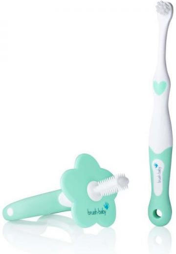 Brush Baby Baby Toothbrush For 0m+ Turquoise