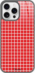 Red Checked Pattern Multicoloue (iPhone 16 Pro Max)
