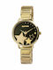 Raptor Women's Watch with Gold Metal Bracelet