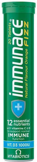 Vitabiotics Immunace Fizz 20 Αναβράζοντα Δισκία
