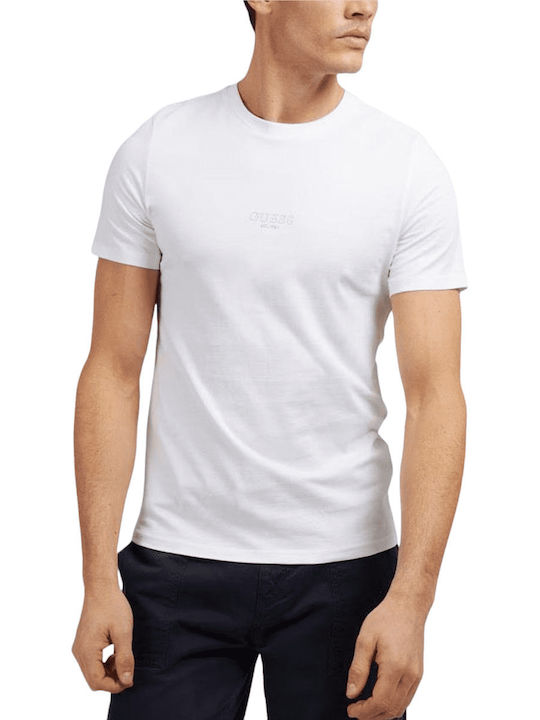 Guess Tricou Alb