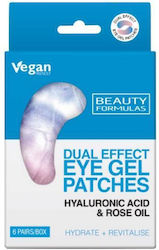 Beauty Formulas Eye Beauty Mask for Smoothing Moisturizing Brightening Cleansing 6 Pieces Beauty Formulas Eye Beauty Mask for Smoothing Moisturizing Brightening Cleansing 6 Pieces