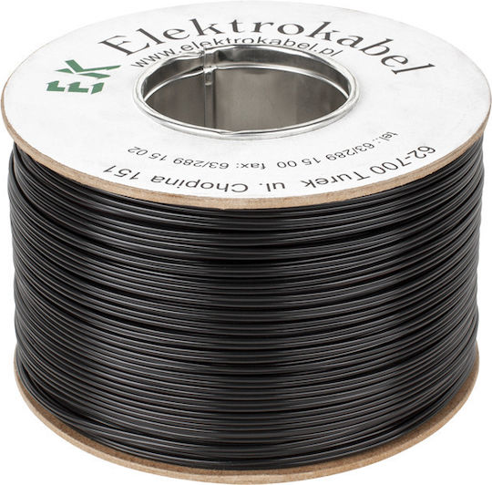 Кабел за високоговорители Smyp 2 X 0.35mm Черен 200m