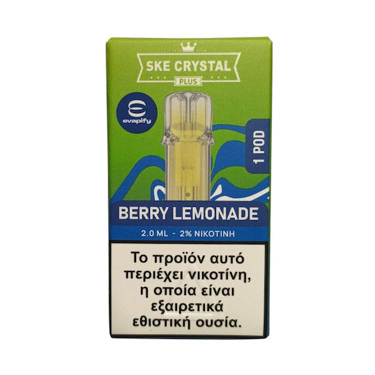 Crystal Vape E-Zigaretten Ersatzteile Pod in Lila Farbe 2ml
