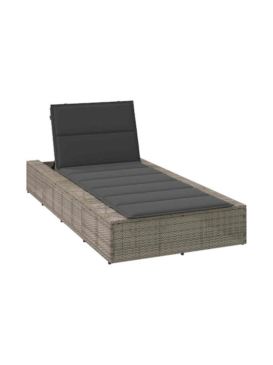 Градински И Басейнови Шезлонги Rattan с Грей Въ...