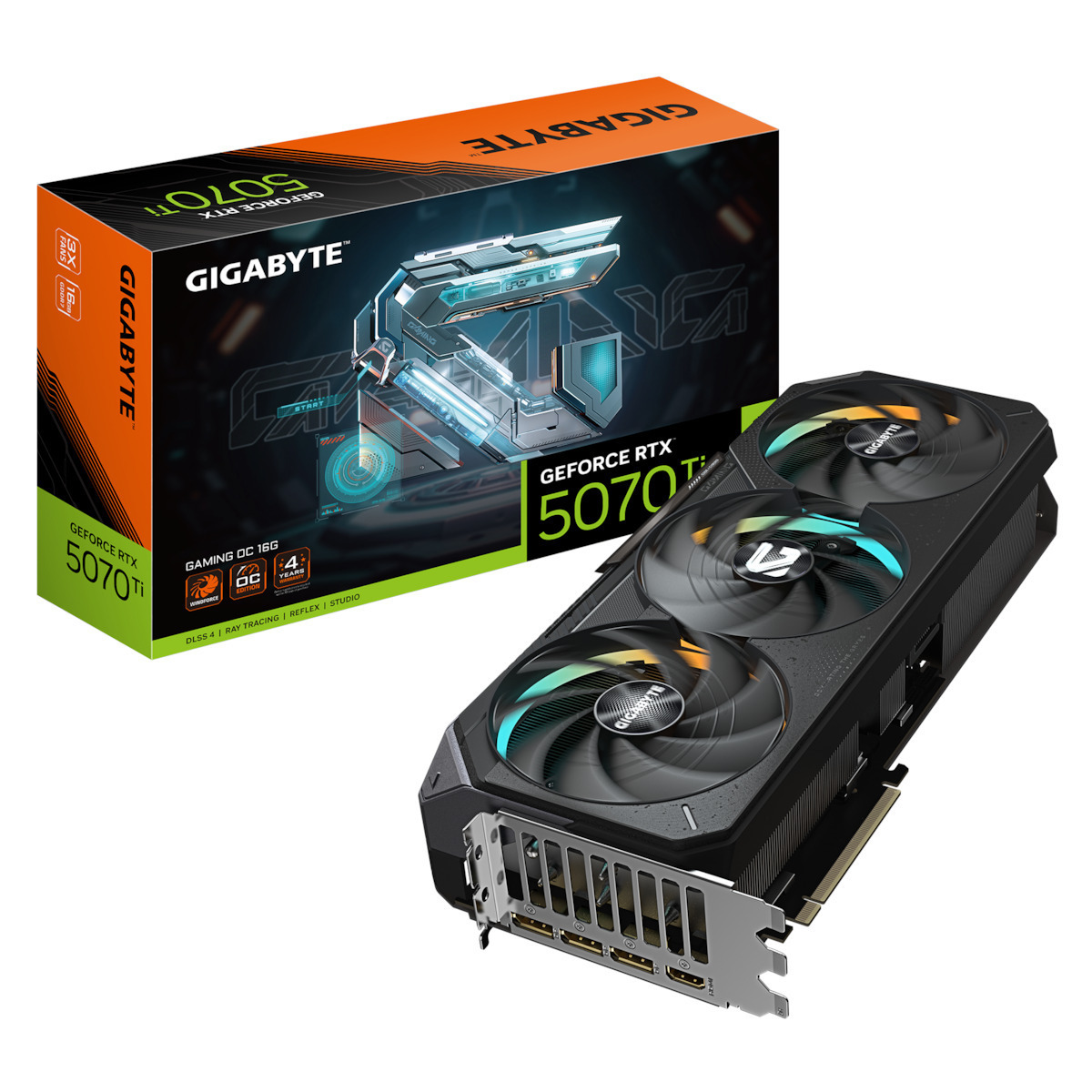 Gigabyte GeForce RTX 5070 Ti 16GB GDDR7 Gaming OC Κάρτα Γραφικών