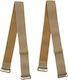 Tres Chic Bretele Sutien Bej din Metal
