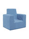 Armchair Blue 52x38x50cm