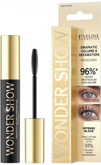 Eveline Wonder Show Volume & Separation Mascara Μαύρο 7ml