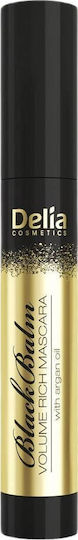 Delia Cosmetics Volumenreicher Balm Wimperntusche Schwarz 14ml