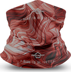 Pentagon Skiron Scarf Liquid Maroon Red