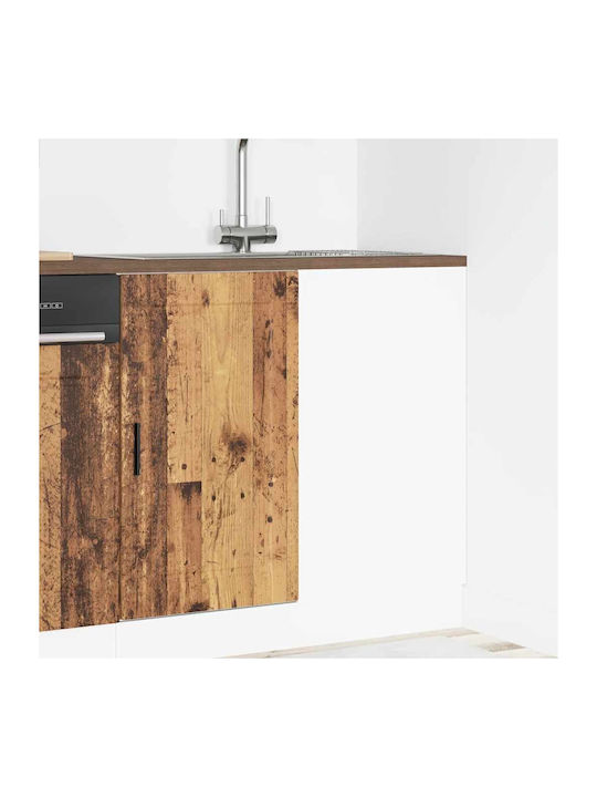 Dulap de Colț pardoseală Coffee 86x46x81.5buc