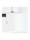 Eckschrank Boden White 86x46x81.5Stück