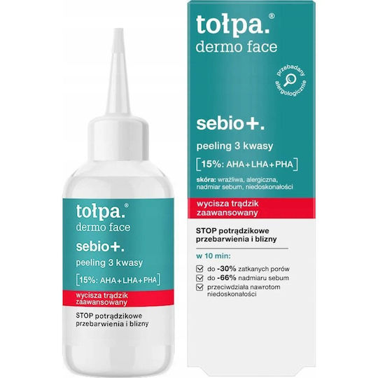 Dermo Face Sebio+ Aha+Lha+Pha Cream for Face Peeling 50ml