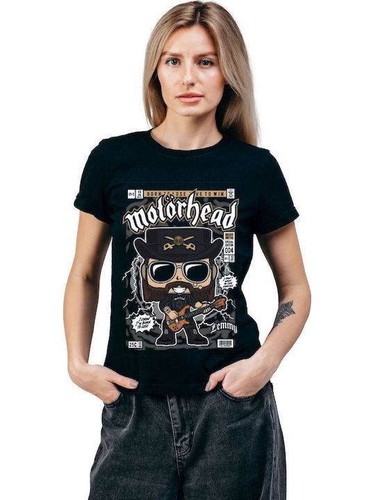 Tricou Lemmy Kilmister Motorhead Cultură Pop Negru