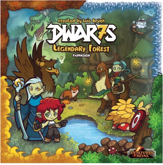 Extensie de Joc Dwar7s Legendary Forest pentru 2-4 Jucători (EN) Vesuvius Media