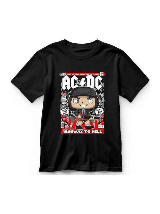 Παιδικό T-shirt Black Angus Young Acdc