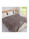 SpitiBazaar Blanket Velvet Queen 220x240cm Mocha