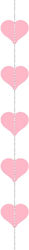 PartyDeco Garland for Party in Pink Colour