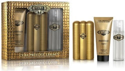 Cuba Prestige Legacy Männer Duftset mit Eau de Toilette 3 Stück Cuba Prestige Legacy Männer Duftset mit Eau de Toilette 3 Stück