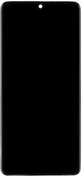 Samsung Οθόνη με Πλαίσιο για Samsung A415 Galaxy A41 (Μαύρο)
