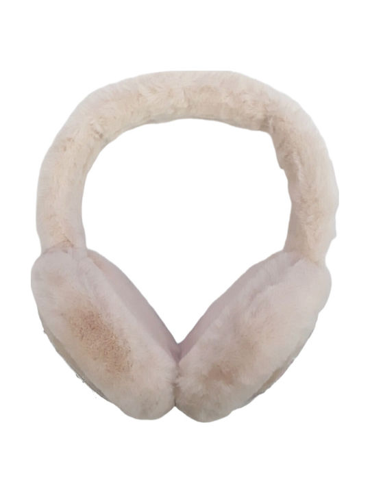 Domina Earmuffs Fur Beige