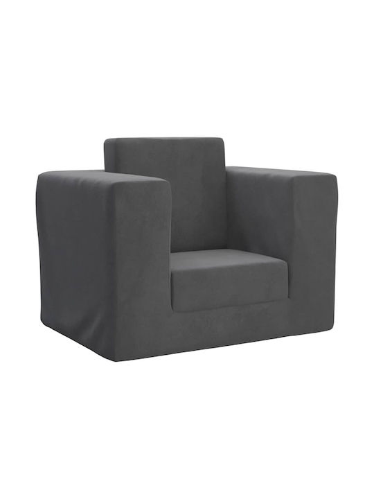 Armchair with Armrests Gray 84x104x34cm