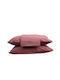 Epavlis Homeware Sheet Super-Double with Elastic 160x200+30cm. Σχ.0600 Dusty Pink