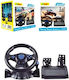 Andowl G6 Steering Wheel with Shifter and Pedals for PC / PS3