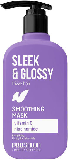 Chantal Sleek & Glossy Mască de Păr pentru Anti-Frizz 375ml