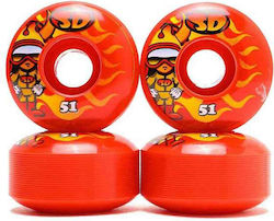 Speed Demons Hot Shot 51χιλ Ροδάκια Πορτοκαλί