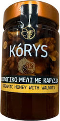 Korys Organic Honey with Walnuts 250g