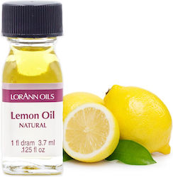 Lorann Super Strength Natural Lemon Flavor 3.7ml