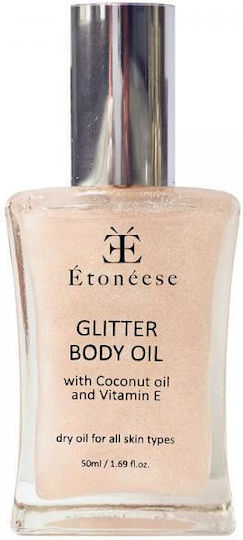 Etoneese Dry Oil with Shimmer 100ml