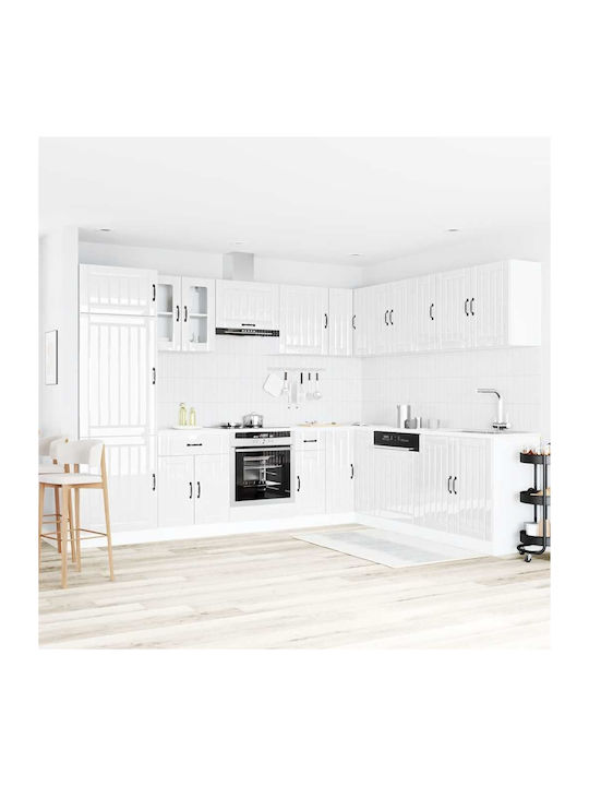 Kitchen Cabinet Set Wall & Floor with Counterto...