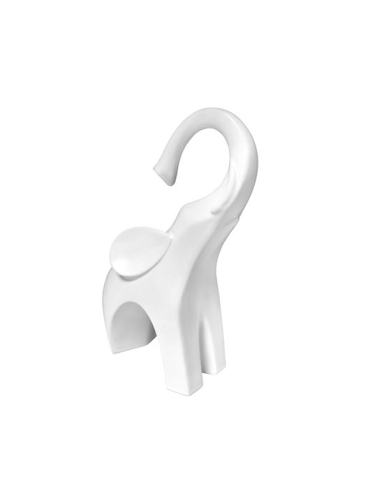 Hfa Φιγούρα Mignon Ελέφαντας White 22cm