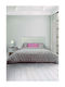 Epavlis Homeware Sheet Sets Semi-Double 180x270cm. Σχ.0604 Gray 3pcs