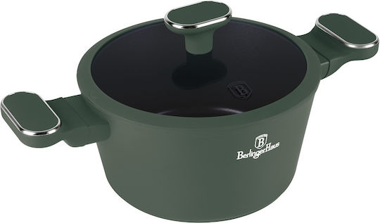 Berlinger Haus Matte Green Collection Tiefer Topf aus Aluminium 6.1Es / 28cm