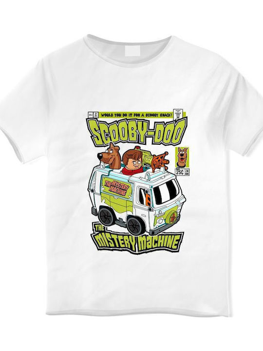 Παιδικό T-shirt Λευκό Mistery Machine