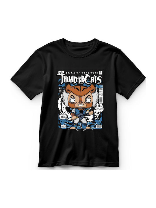 Παιδικό T-shirt Μαύρο Tygra