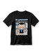 Παιδικό T-shirt Μαύρο Fred Flinstones